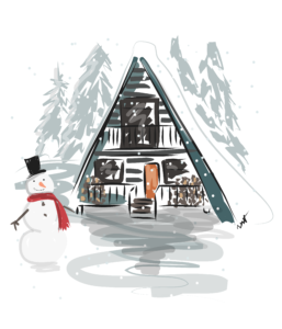 Snowman Ready-to-Print Illustration Download for Personal Use
